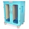 Harloff Three Quarter Height Double Column Medical Storage Cabinet, Glass Doors, Key Lock MSPM62-00GK - alternate 2